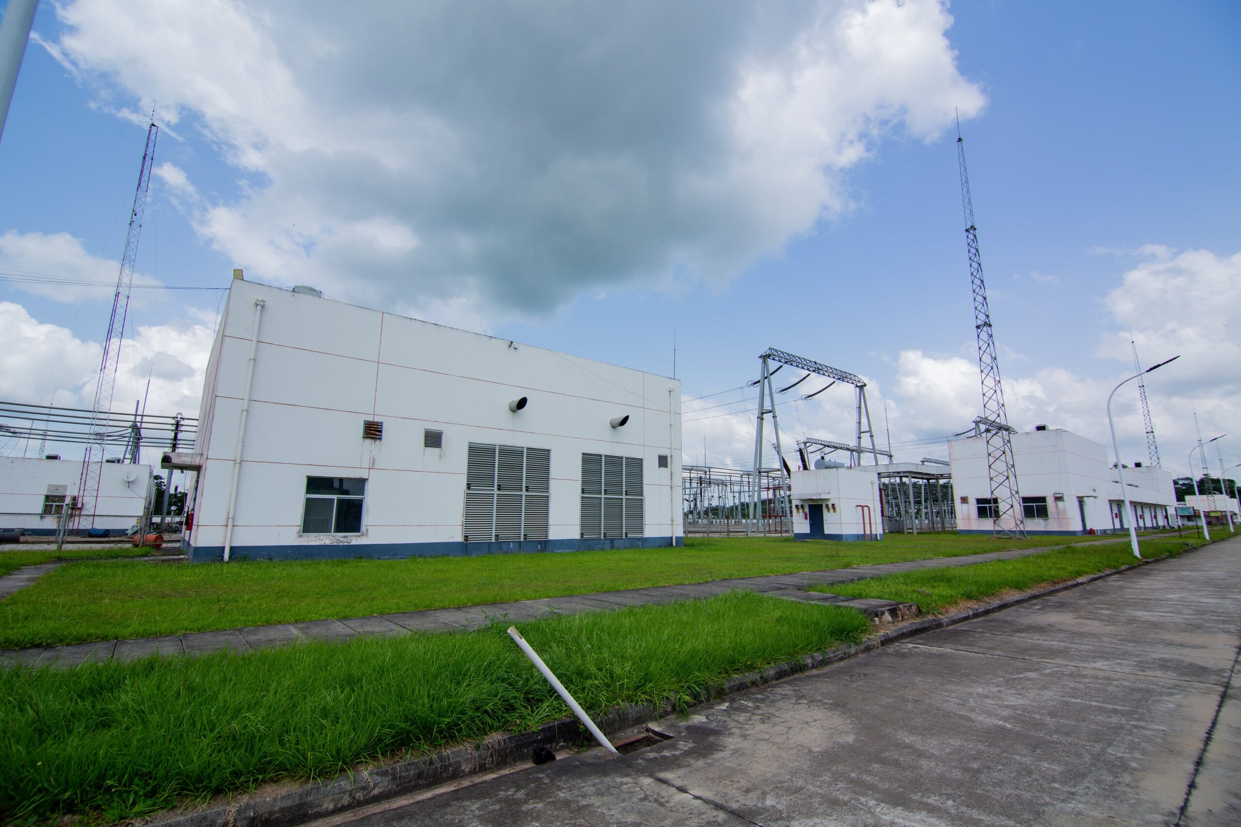 Switch yard at Omotosho plant